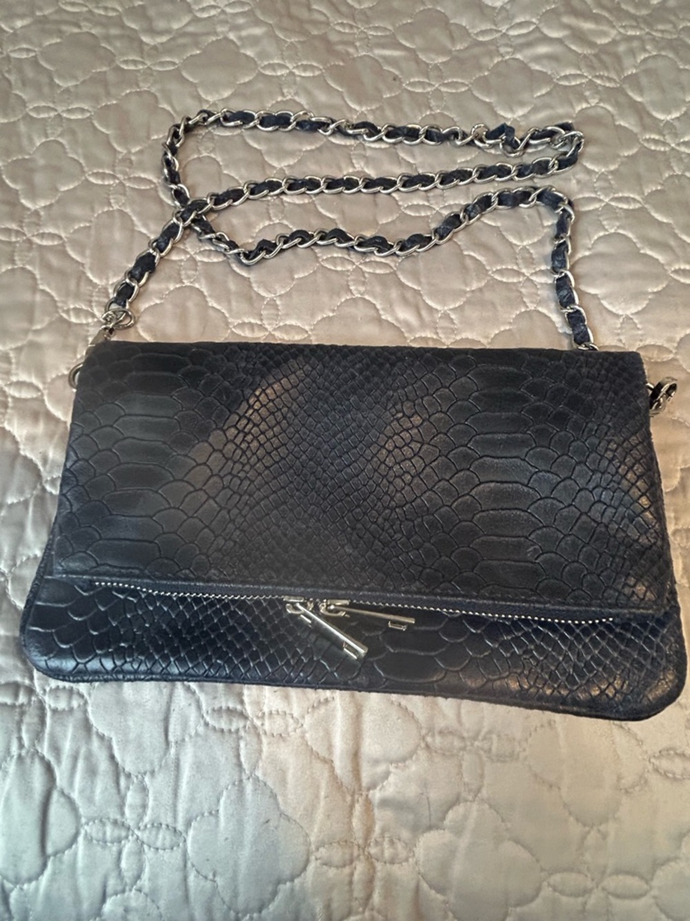 VERA ITALY "Jolda"Luxurious Italian Shoulderbag made of Genuine Leather in Italy - Picture 1 of 12